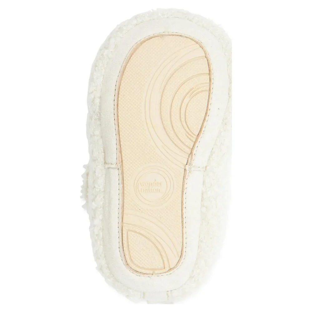 Faux Fur Baby Boots BABY SIZE 2 Soft Flexible Creme Color UNISEX NEW